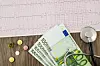 raha, euro, stetoskoop, tervishoid