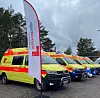 Väikesaared said uued kiirabiautod. Foto: Põhja-Eesti Regionaalhaigla